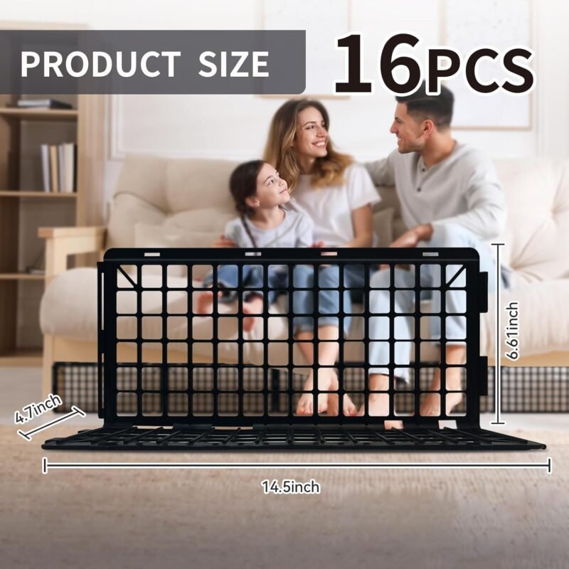 Under sofa blocker installed to stop pets from going under the couch