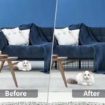 No-tools snap-together installation of the under couch blocker