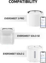 PETKIT Upgraded Filter Units 3.0 for PETKIT Pet Water Fountains Eversweet 2S/3/3 Pro,Eversweet Solo/Solo2/Solo SE & CYBERTAIL, Replacement Filters (5 pcs) - Image 3