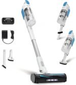 LEVOIT Cordless Vacuum Cleaner, Stick Vac with Tangle-Resistant Design, Up to 50 Minutes, Powerful Suction, Rechargeable, Lightweight, and Versatile for Carpet, Hard Floor, Pet Hair, LVAC-200 - Image 8