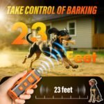 YUYQA Dog Bark Deterrent Device, 3X Ultrasonic Anti Barking, 6 Training Modes 23 FT Range Barks No More Indoors Outdoors Behavior Correct Safe & Humane Rechargeable Compact Bark Control for Dogs - Image 3