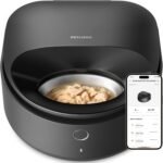 PETLIBRO Automatic Cat Feeder Wet Food with 2024 V1 Version Stainless Steel Bowl, Refrigerated 3 Fresh Meals for 3 Days, App-Controlled Pet Food Dispenser, Easy to Clean