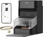 PETLIBRO RFID Automatic Cat Feeder, Collar Tag-Activated Personalized Meals, 5G&2.4G Wi-Fi Programmable Cat Food Dispenser with Cats Recognition & Diet Tracking for Multi-Pet Homes and Different Diets
