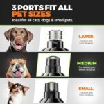 Whisper-Quiet Dog & Cat Nail Grinder with 4 LED Lights - Image 2