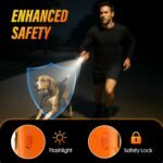 YUYQA Dog Bark Deterrent Device, 3X Ultrasonic Anti Barking, 6 Training Modes 23 FT Range Barks No More Indoors Outdoors Behavior Correct Safe & Humane Rechargeable Compact Bark Control for Dogs - Image 8
