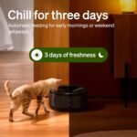 PETLIBRO Automatic Cat Feeder Wet Food with 2024 V1 Version Stainless Steel Bowl, Refrigerated 3 Fresh Meals for 3 Days, App-Controlled Pet Food Dispenser, Easy to Clean - Image 3
