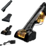 Shark UltraCyclone Pet Pro Plus Cordless Hand Vacuum, Powerful Suction, Handheld Vacuum for Car & Home, Pet Power Brush, Crevice Tool, Scrubbing Brush, XL Dust Cup, Black, CH951