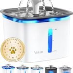 Automatic Pet Fountain - Grey+2 Filters+2 Sponges