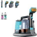 Shark StainStriker HairPro Portable Carpet, Upholstery & Area Rug Cleaner with Pet Mess & Hair Tools, Self-Cleaning, Perfect for Pets & Car Interiors, 4 Cleaning Tools & Pet Solution, Copper, PX251