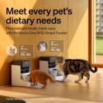 PETLIBRO RFID Automatic Cat Feeder, Collar Tag-Activated Personalized Meals, 5G&2.4G Wi-Fi Programmable Cat Food Dispenser with Cats Recognition & Diet Tracking for Multi-Pet Homes and Different Diets - Image 8