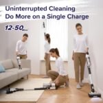 LEVOIT Cordless Vacuum Cleaner, Stick Vac with Tangle-Resistant Design, Up to 50 Minutes, Powerful Suction, Rechargeable, Lightweight, and Versatile for Carpet, Hard Floor, Pet Hair, LVAC-200 - Image 3
