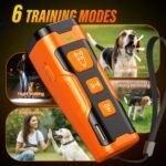 YUYQA Dog Bark Deterrent Device, 3X Ultrasonic Anti Barking, 6 Training Modes 23 FT Range Barks No More Indoors Outdoors Behavior Correct Safe & Humane Rechargeable Compact Bark Control for Dogs - Image 5
