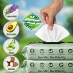 Petazy Dog Wipes for Paws and Butt – 400 Count (8x8in) Hypoallergenic, Deodorizing Pet Wipes for Dogs and Cats | Extra Large, Plant-Based, Lavender Scented | Includes 4 Grooming Glove Wipes - Image 8
