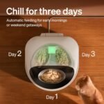 PETLIBRO Automatic Cat Feeder Wet Food with 2024 V1 Version Stainless Steel Bowl, Refrigerated 3 Fresh Meals for 3 Days, App-Controlled Pet Food Dispenser, Easy to Clean - Image 7