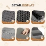 Romrol Dog Stairs Ramp for Small Dogs, 33D Pet Stairs Steps with Durable Non-Slip Waterproof Fabric Cover, Dog Slope Stairs to Bed for Small Dogs and Cats or Pets Joints, 3-Steps - Image 4