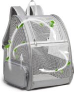 Texsens Innovative Traveler Bubble Backpack Pet Carriers for Cats and Dogs (Black) - Image 7
