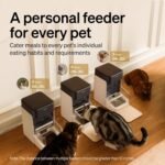 PETLIBRO RFID Automatic Cat Feeder, Collar Tag-Activated Personalized Meals, 5G&2.4G Wi-Fi Programmable Cat Food Dispenser with Cats Recognition & Diet Tracking for Multi-Pet Homes and Different Diets - Image 5