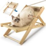 Foldable Sisal Cat Chair - Space-Saving Scratching Lounge