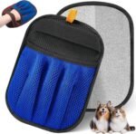 Pet Hair Removal Glove for Cats & Dogs, Upgraded Five-Finger Electrostatic Pet Hair Glove, Reusable Magic Brush Pet Hair Remover Tool for Laundry, Couch, Carpet, Car Seat - Image 4