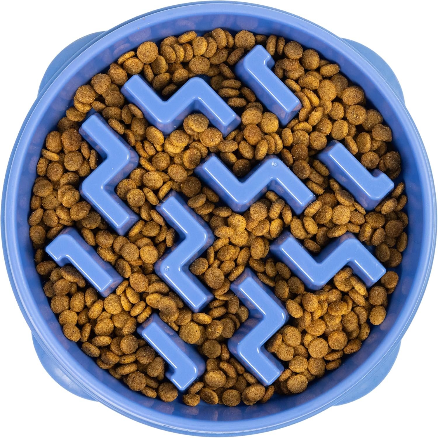 91ARO4RxwcL._AC_SL1500_.jpg Outward Hound Fun Feeder Slo Bowl – Interactive Slow Feeder Dog Bowl, Non-Slip Maze Pattern, Prevents Bloating & Obesity - Image 1