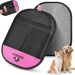 Reusable Electrostatic Pet Hair Removal Glove for Dogs & Cats - Pink
