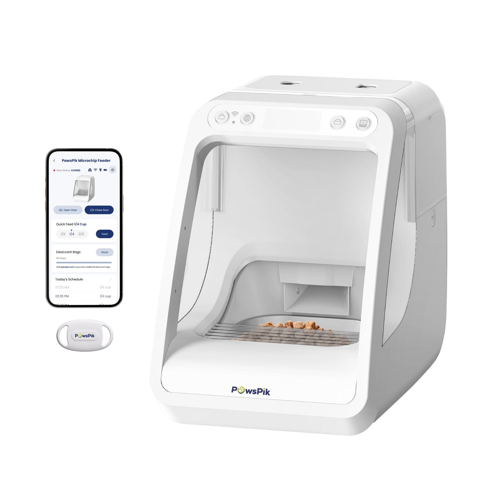 Artboard_1_copy_24-100.jpg PawsPik® Automatic Microchip RFID Pet Feeder - Image 1