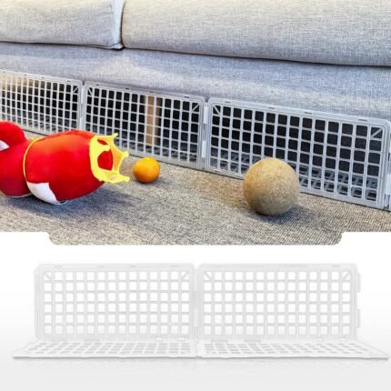 Under Couch Blocker Clear 12 pieces