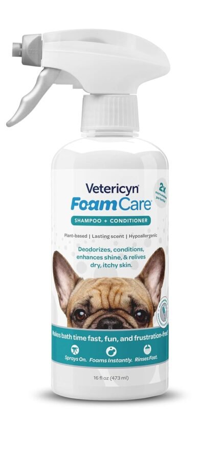Vetericyn FoamCare Dog Shampoo and Conditioner
