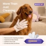 HICC PET Hypoallergenic Cleaning Glove Wipes – Coconut, 20 Pack - 100 Pack
